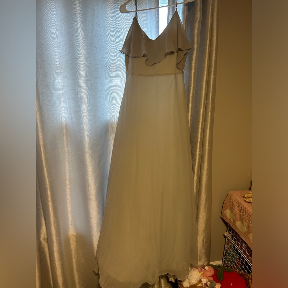 Full length bridesmaid dress- used, like NEW